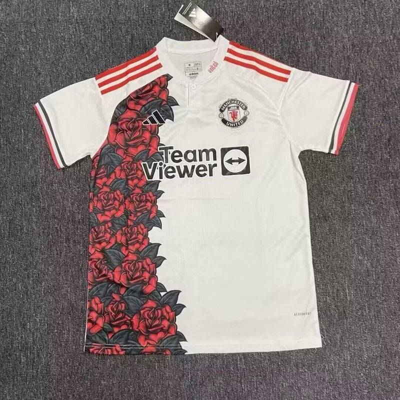 Camisola Manchester United Edição Especial 25/26 Homem – Rosa de Manchester