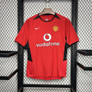 Camisola Manchester United I 0203 – Homem (Retrô)  Clássico dos Red Devils