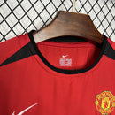 Camisola Manchester United I 0203 – Homem (Retrô)  Clássico dos Red Devils