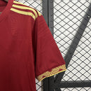 Camisola México Gold 25/26 – Edição Especial Vermelha com Detalhes Dourados