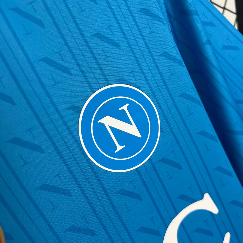 Camisola Napoli I 25/26 – Equipamento Principal Masculino Azul Celeste