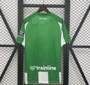 Camisola Real Betis I 2526  Titular Verde e Branca  Réplica Tailandesa Premium