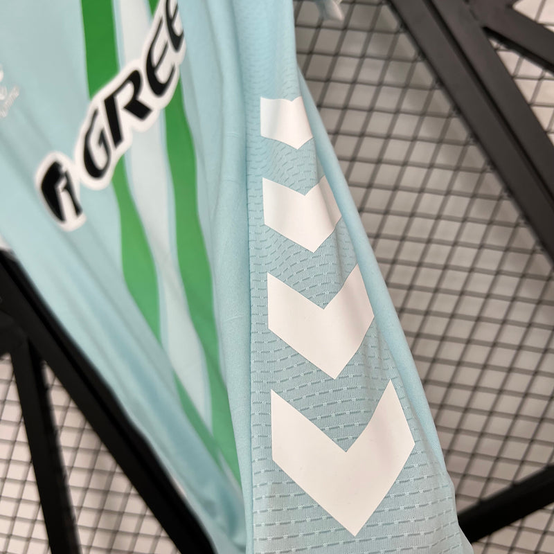 Camisola Real Betis II 2526  Modelo Reserva Azul-Celeste  Réplica Tailandesa