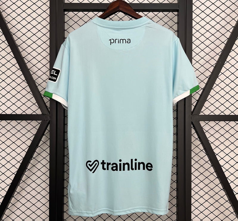 Camisola Real Betis II 2526  Modelo Reserva Azul-Celeste  Réplica Tailandesa