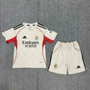 Camisola SL Benfica Alternativa 25/26 Infantil – Equipamento Secundário Bege Criança