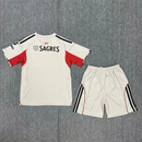 Camisola SL Benfica Alternativa 25/26 Infantil – Equipamento Secundário Bege Criança