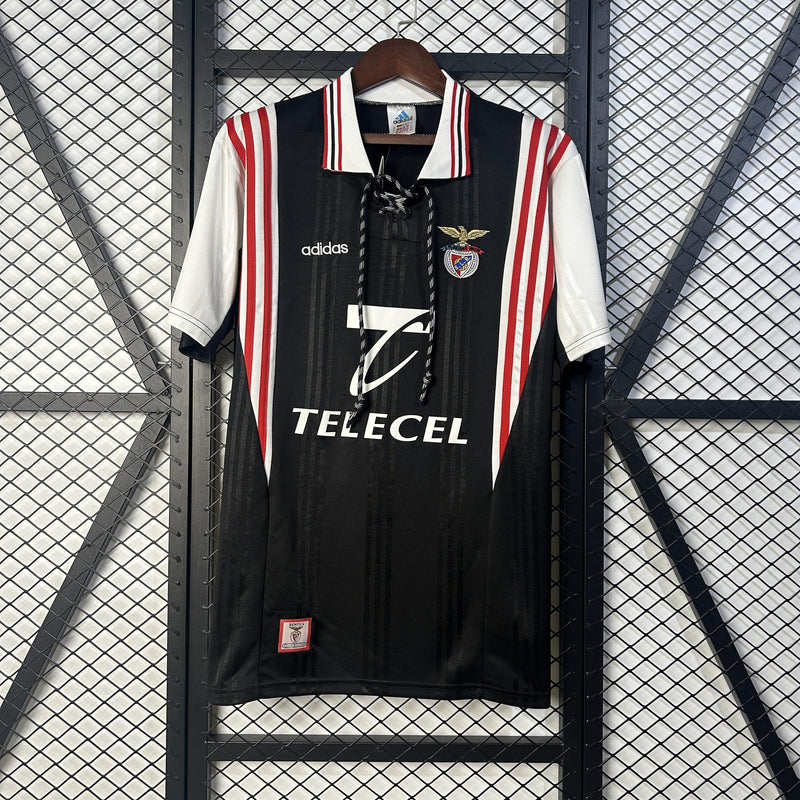 Camisola SL Benfica II 97/98 Homem – Camisola Retro Preta Adidas Anos 90