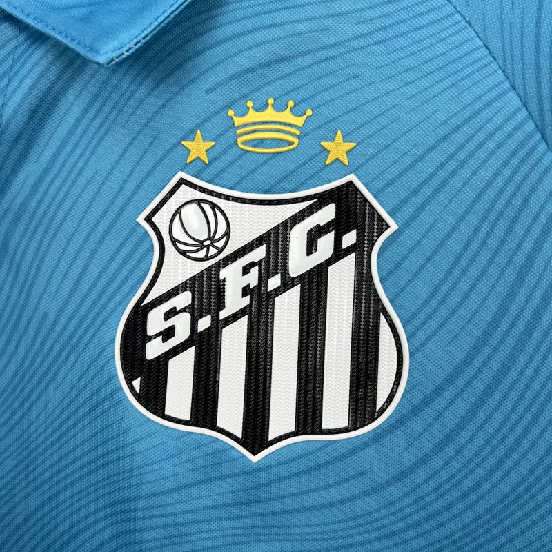 Camisola Santos III 25/26 Azul – Terceiro Equipamento Santos Celeste Masculino