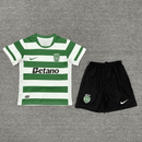 CAMISOLA SPORTING CP PRINCIPAL 25/26 CONJUNTO INFANTIL