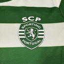 Camisola Sporting CP 25/26 Infantil – Conjunto Principal Verde e Branco
