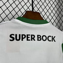 Camisola Sporting CP 25/26 Infantil – Conjunto Principal Verde e Branco