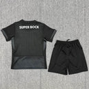 Camisola Sporting CP AWAY 2526 – Conjunto Infantil Equipamento Preto