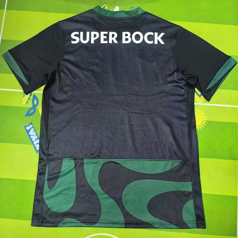 Camisola Sporting CP Alternativa 25/26 Homem – Equipamento Alternativo Preto
