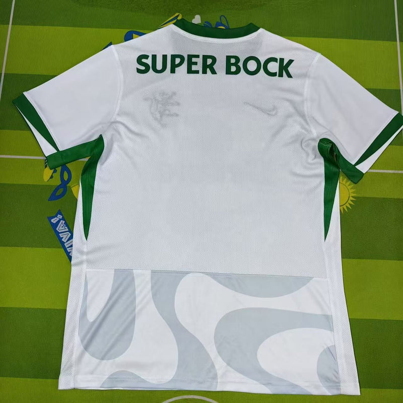 Camisola Sporting CP Alternativa Branca 25/26 Homem – Segunda Equipamento