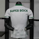 Camisola Sporting CP Alternativa Branca 25/26 – Versão Jogador Masculina