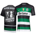 Camisola Sporting CP Principal 24/25 Homem – Dobradinha com Patch