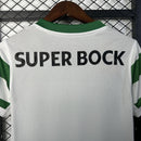 Camisola Sporting CP Principal 25/26 Mulher – Equipamento Verde e Branco Feminino