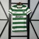 Camisola Sporting CP Principal 25/26 Mulher – Equipamento Verde e Branco Feminino