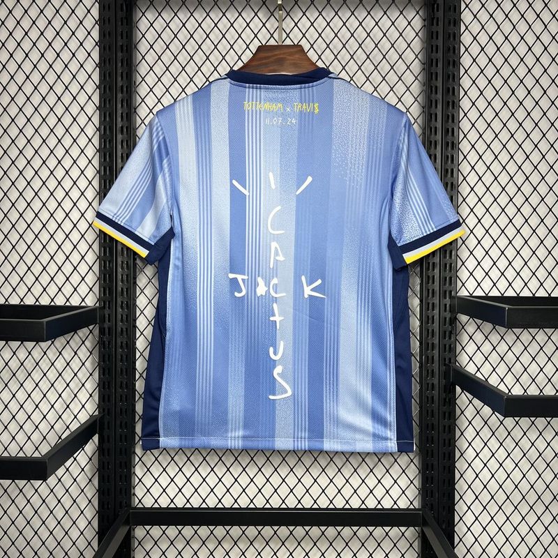 Camisola Tottenham x Travis Scott 24/25 Edição Especial – Estilo Cactus Jack Exclusivo