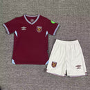 Camisola West Ham Principal 2526 – Conjunto Infantil