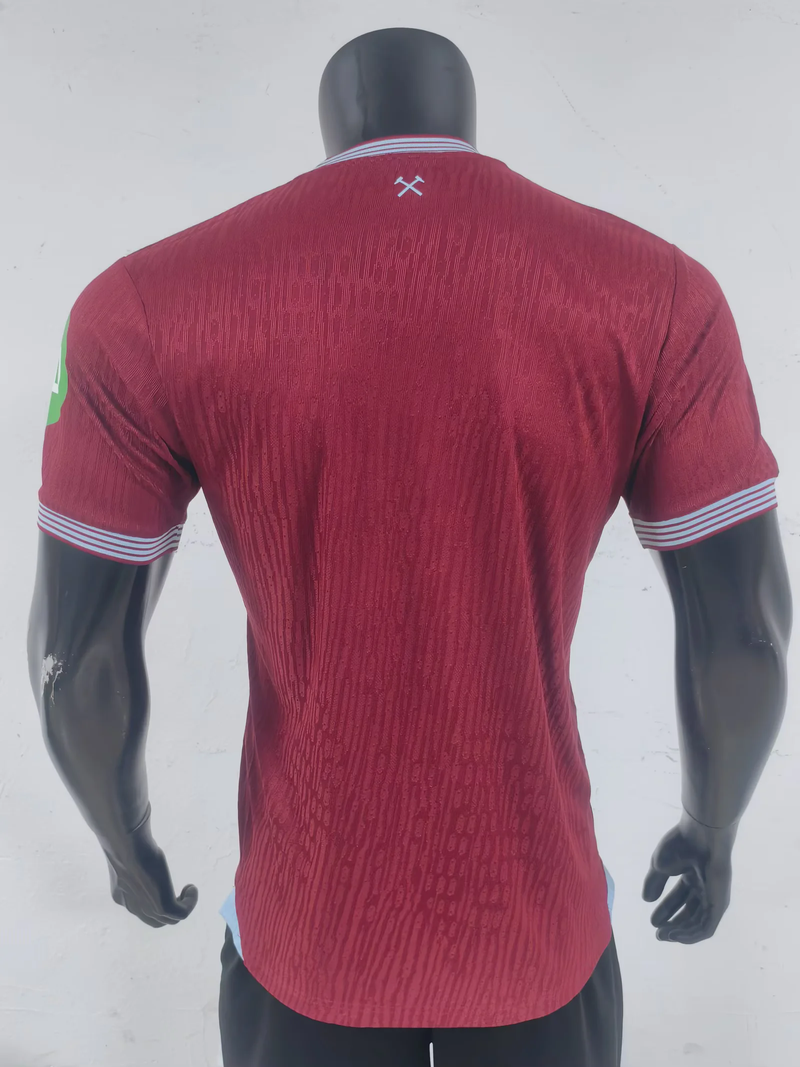 Camisola West Ham Principal 2526 – Homem (Versão Jogador)