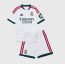 Conjunto Infantil Real Madrid Principal 26/27 – Camisola de Futebol Criança