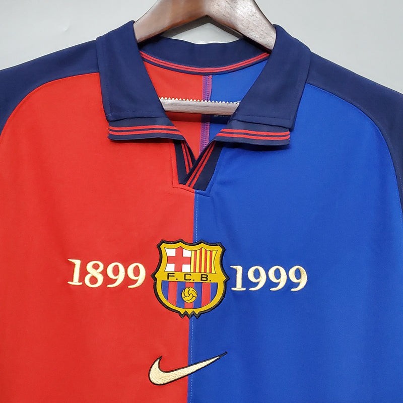 CAMISOLA BARCELONA I EDIÇÃO ESPECIAL 100° homem (RETRO)