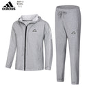 FATO DE TREINO COM CAPUZ ADIDAS HOMEM - CINZA