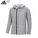 FATO DE TREINO COM CAPUZ ADIDAS HOMEM - CINZA