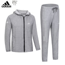 FATO DE TREINO COM CAPUZ ADIDAS HOMEM - CINZA