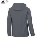 FATO DE TREINO COM CAPUZ ADIDAS HOMEM - CINZA