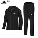 FATO DE TREINO COM CAPUZ ADIDAS HOMEM - PRETO