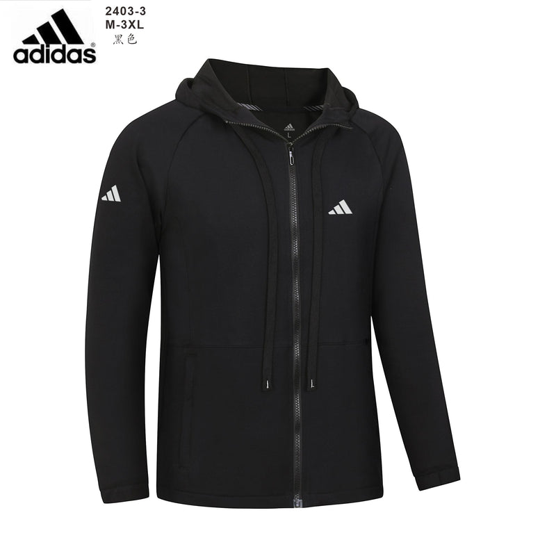FATO DE TREINO COM CAPUZ ADIDAS HOMEM - PRETO