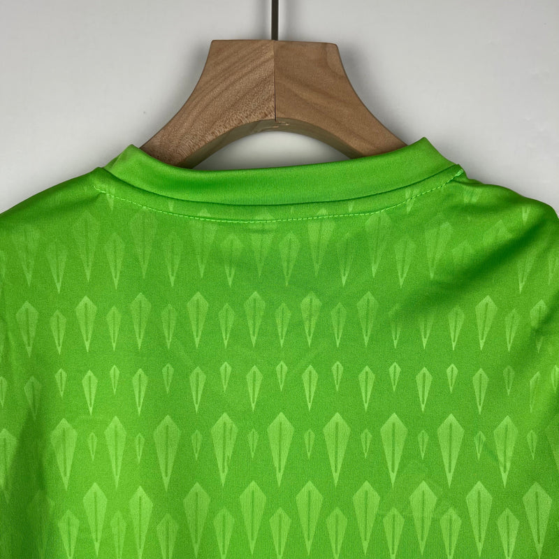 CAMISOLA MANCHESTER UNITED GOLEIRO I 23/24 CONJUNTO INFANTIL