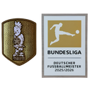 PATCH / BADGE - KIT CAMPEÃO BUNDESLIGA 25/26 - BAYERN DE MUNICH - kit 2