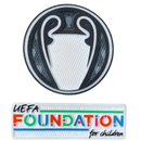 PATCH  BADGE - CHAMPIONS LEAGUE CAMPEÃO (PSG) + FOUNDATION - KIT