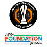 PATCH / BADGE - CONFERENCE LEAGUE CAMPEÃO 2026 (CRYSTAL PALACE) + FOUNDATION - KIT