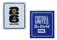 PATCH / BADGE - ELIMINATORIAS COPA DO MUNDO 2026 - KIT 2 PATCH'S