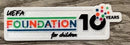 PATCH  BADGE - FOUNDATION 10 Years