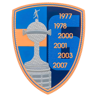 PATCH / BADGE - LIBERTADORES 6 TÍTULOS (BOCA JUNIORS)