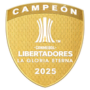 PATCH  BADGE - LIBERTADORES CAMPEÃO 2025 (FLAMENGO)