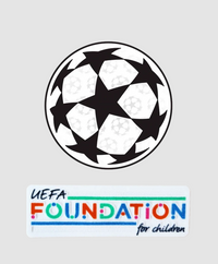 PATCH / BADGE - CHAMPIONS LEAGUE + FOUNDATION - KIT