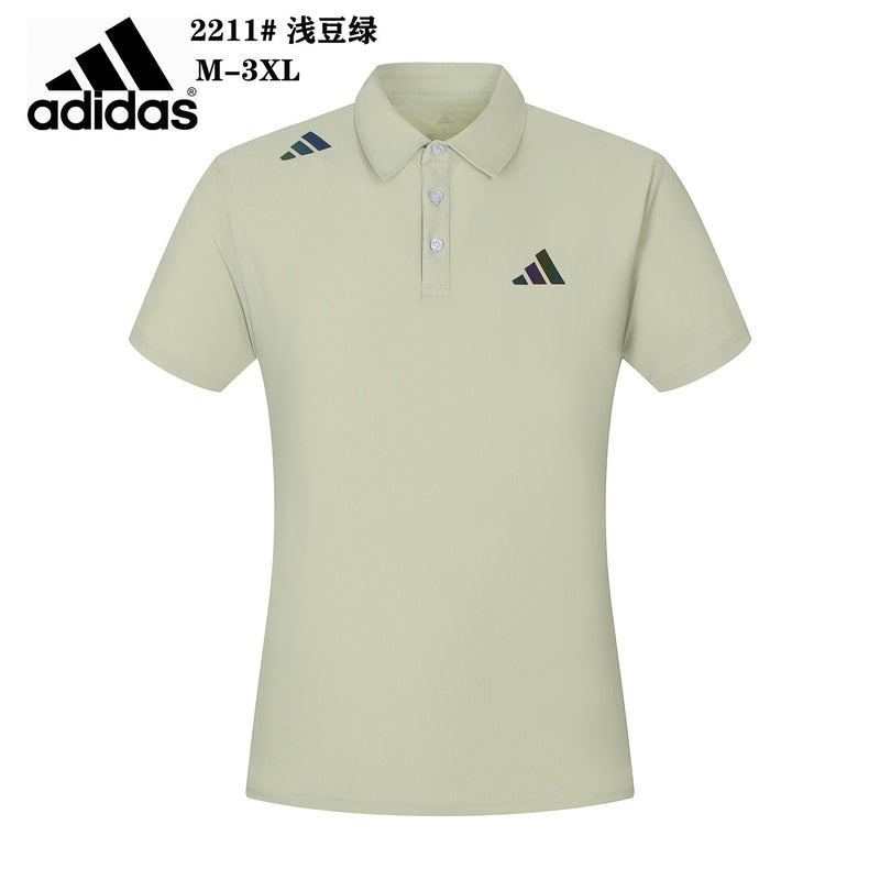 POLO ADIDAS HOMEM - BEGE CLARO