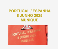 PATCH / BADGE - PORTUGAL / ESPANHA 8 JUNHO 2025 (NATIONS LEAGUE 2025 FINAL)