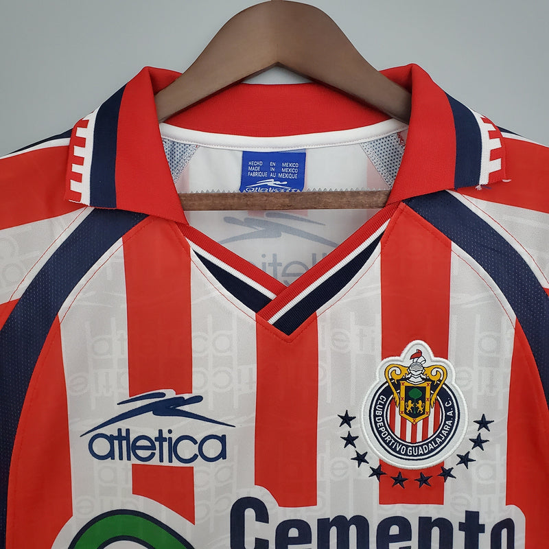 CAMISOLA CHIVAS GUADALAJARA I 99/00 homem