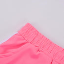 SHORT ADIDAS MULHER - ROSA CLARO
