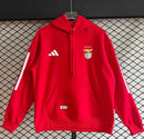 SWEATSHIRT SL BENFICA VERMELHA COM CAPUZ 25/26 – UNISSEXO