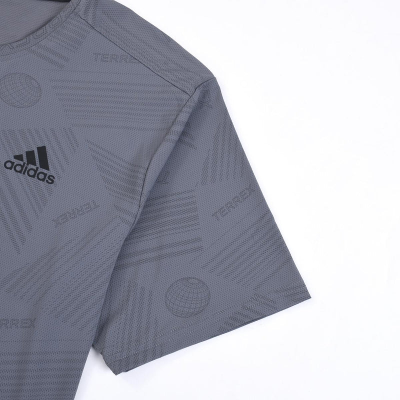 T-SHIRT ADIDAS HOMEM - CINZA