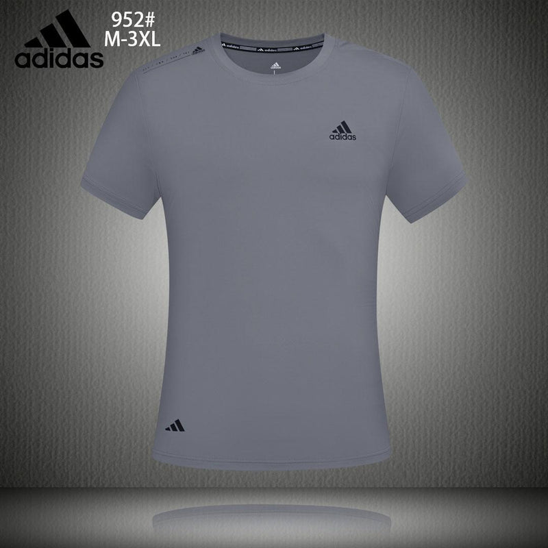 T-SHIRT ADIDAS HOMEM - CINZA