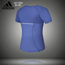 T-SHIRT ADIDAS MULHER - ROXO